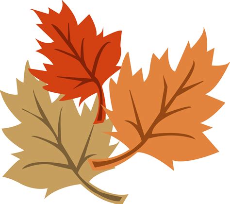 Single Fall Leaf Clip Art