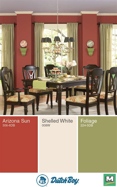 Get Beautiful Color And Durability With Dutch Boy This Dining Room