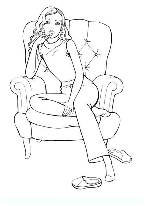 Discover now our fashion, clothing and jewelry section. fashion_5 Teens and adults coloring pages | Barbie ...