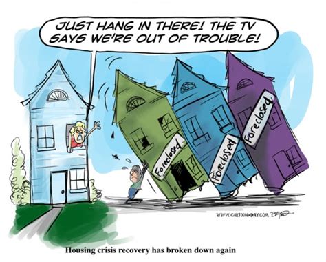 Housing Crisis Isnt Over Yet Cartoon