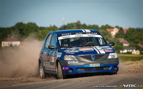 Liška Milan − Šanta Martin − Dacia Logan − Lak Racing Rallye Plzeň 2023