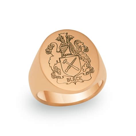 Timeless Signet Rings Shop Benjamin Black Goldsmiths Custom Signet