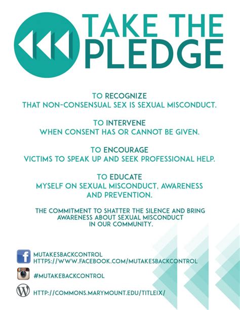 take the pledge