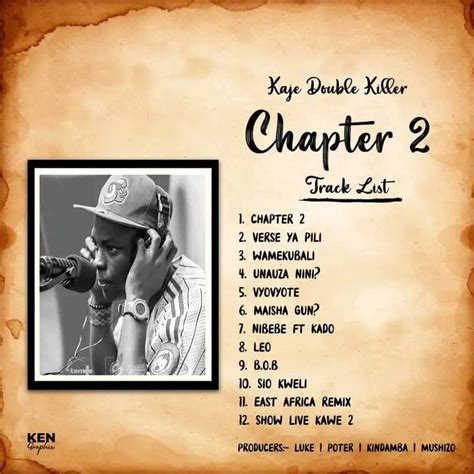 Album Kaje Double Killer Chapter 02 Dj Kibinyo
