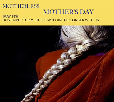 Online Ceremony Motherless Mothers Day Honoring Our Mothers Who Are