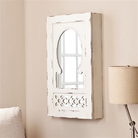 Belham living lighted locking quatrefoil wall mount. Wildon Home ® Davida Shabby Elegance Wall Mounted Jewelry ...