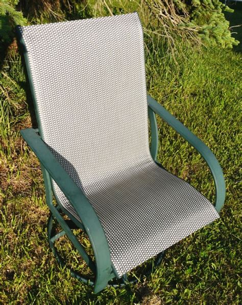 However, it is not uncommon for the fabric on sling chairs to wear out long before the frame does. Patio Sling Fabric Replacement FP-019 Plata Phifertex Cane ...