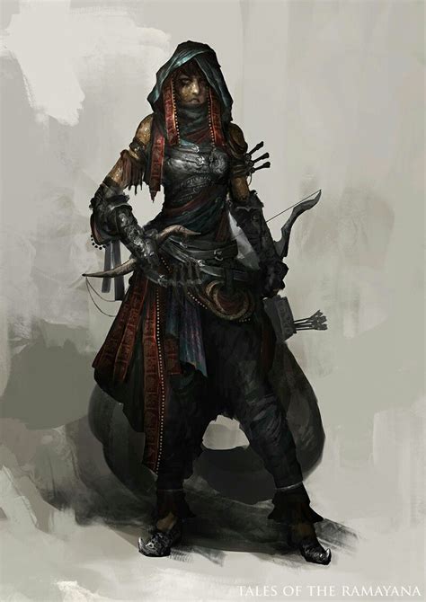 Desert Warrior Character Portraits Fantasy Rpg Concept Art