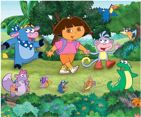Download Dora The Explorer And Friends Wallpaper
