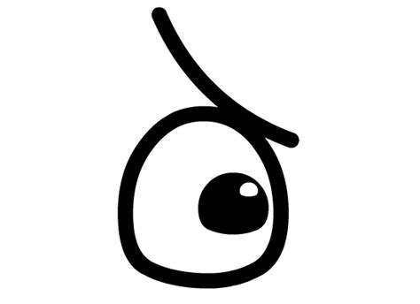 Angry Kawaii Emoticon Eye Transparent Png Svg Vector