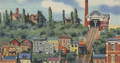 The Daily Postcard Mount Adams Incline Cincinnati Ohio