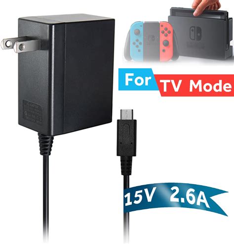 Max 74 Off Dock Set Ac Power Adapter Black For Nintendo Switch