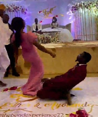 Excited Groomsman Throws Caution To The Wind Dances Like Never Before
