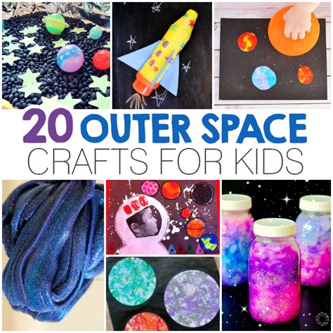 20 Outer Space Crafts For Kids Space Crafts Space Crafts For Kids