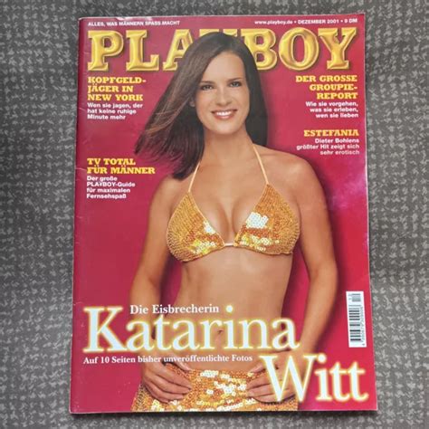 KATARINA WITT NACKT IM Playboy Variante 2 Aus 12 2001 KATARINA WITT TOP