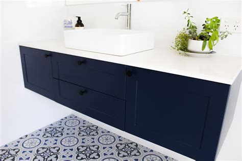 The offered products are unique in design, color, and durability. Shaker Blue Vanity | Blue bathroom vanity, Blue bathroom ...