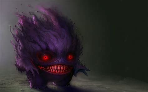 Dark Monster Creature Fangs Demon Wallpaper 1920x1200 28404