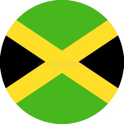 Round Flag Jamaica Stock Illustrations 461 Round Flag Jamaica Stock
