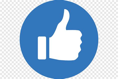 Thumb Signal Blue Computer Icons Thumbs Up Text Hand Png Pngegg