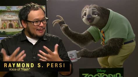 Meet The Voice Behind Zootopias Sloth Character Flash Youtube