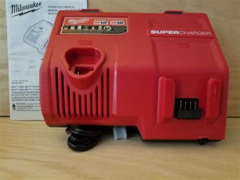 Brand New Milwaukee 48 59 1811 M18 And M12 Super Charger Ebay