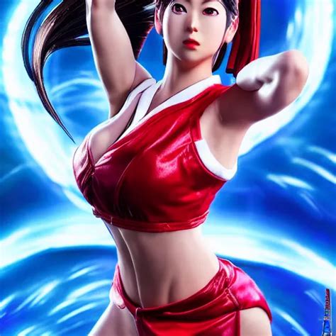 Classic Movie Poster Of A Human Mai Shiranui In Real Stable Diffusion Openart