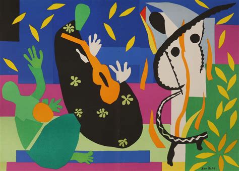 Henri Matisse Colour Lithographs After The Cut Outs 1958