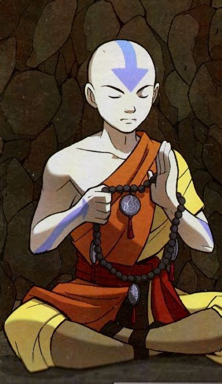 Aang Meditating Avatar Aang Avatar Airbender Avatar Ang