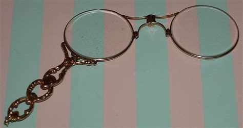 antique 14k gold lorgnette fancy yellow solid gold glasses w from preciousrosey on ruby lane