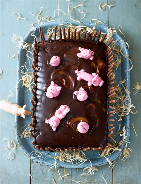 Pigs In Mud Cake Recipe Sainsburys Magazine