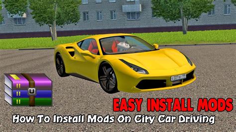How To Install Mods On City Car Driving Youtube