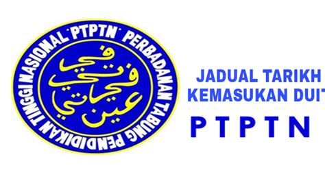 Perbadanan tabung pendidikan tinggi nasional (ptptn). Jadual Tarikh Kemasukan Duit PTPTN 2020 - MY PANDUAN