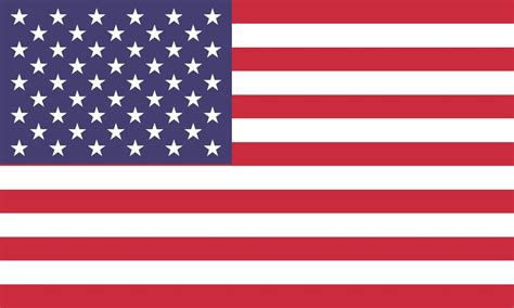 Vector Illustration Of The United States Flag 2450302 Vector Art At