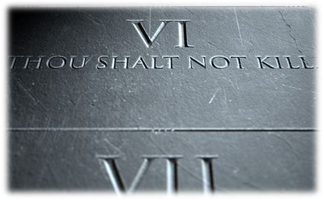 Exodus 2013 Do The Ten Commandments Say Thou Shalt Not Kill Or