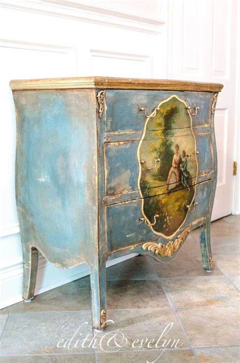 A French Chest Edith And Evelyn French Painted Furniture Painted