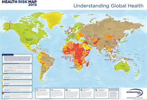 International Health Risk Map Outlines World S Most Dangerous Places