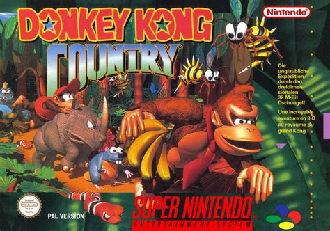 Donkey Kong Country Box Art Etsy