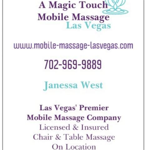 a magic touch mobile massage las vegas