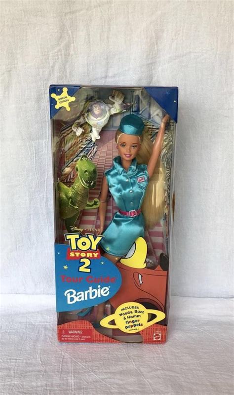 Vintage Mattel 1999 Disney Pixar Toy Story 2 Tour Guide Barbie Dolltoy