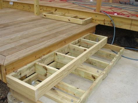 Deck Stairs How To Build Deck Stairs Pictures To Pin On Pinterest