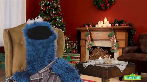 You can wrap a word in square. Sesame Street fireside Christmas Story with Cookie Monster ...