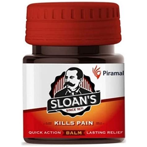 Piramal Sloans Balm Kills Pain For Personal Packaging Size 20 Gm At