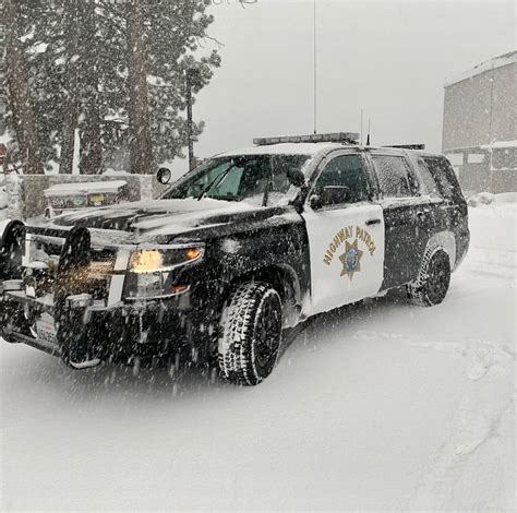 Chp Truckee Division 2019 Start Of Snow Season Police Cars Police