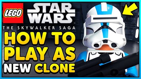 How To Get New Clone Trooper In Lego Star Wars The Skywalker Saga