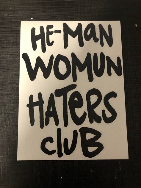 He Man Women Haters Club Decal Little Rascals Stickers Movie Etsy