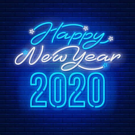 Best Happy New Year 2020 Vector Illustrations Royalty Free Vector