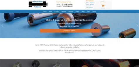 Thomas Smith Fasteners Ltd Wigan Greater Manchester Wn2 4at