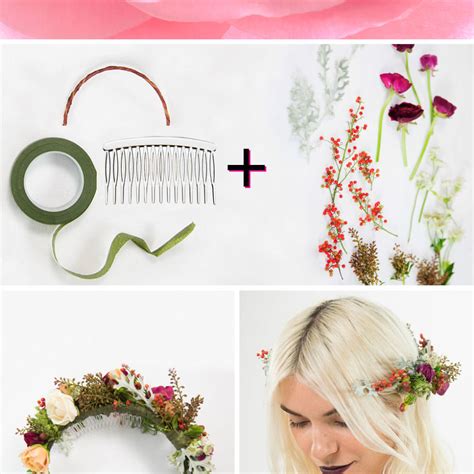 Easy Diy Flower Crown How To Flower Magazine 49 Off
