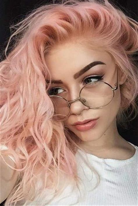 Peach Hair Hottest Hair Color In Spring And Summer Of 2019 Peach Hair Peach Hair Colors