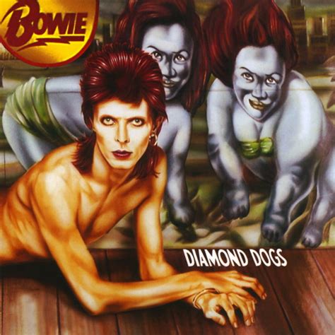 David Bowie Diamond Dogs Album Cover Poster 24 X 24 Inch Etsy